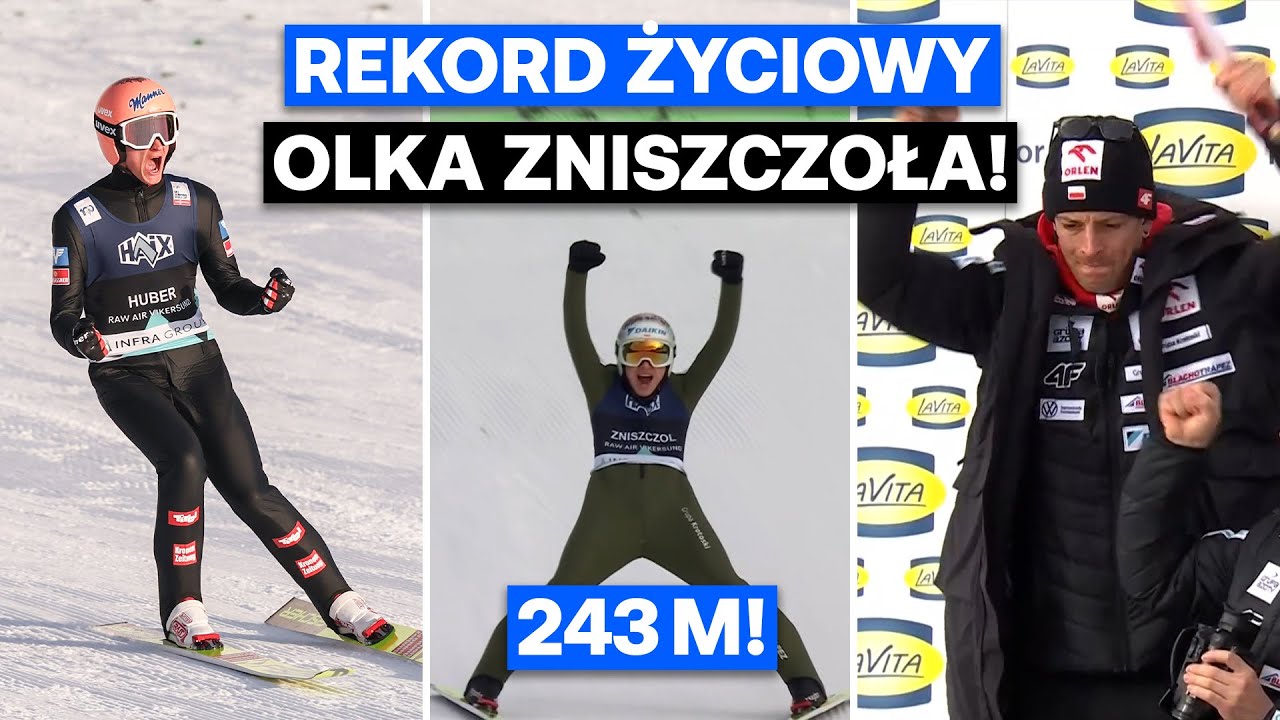 ŻYCIÓWKA OLKA! 🇵🇱 NAJWAŻNIEJSZE LOTY z finału Raw Air w Vikersund!