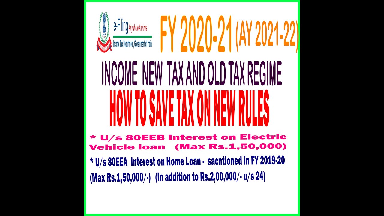 Income Tax Slab Rates AY 2021-22 FY 2020 - 21 | HOW TO SAVE TAX