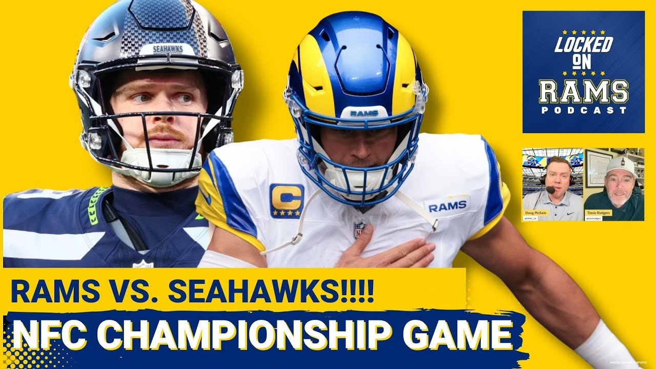 IT'S ALMOST HERE: Rams vs. Seahawks NFC Championship Game Preview! Key Matchups, Storylines, & More
