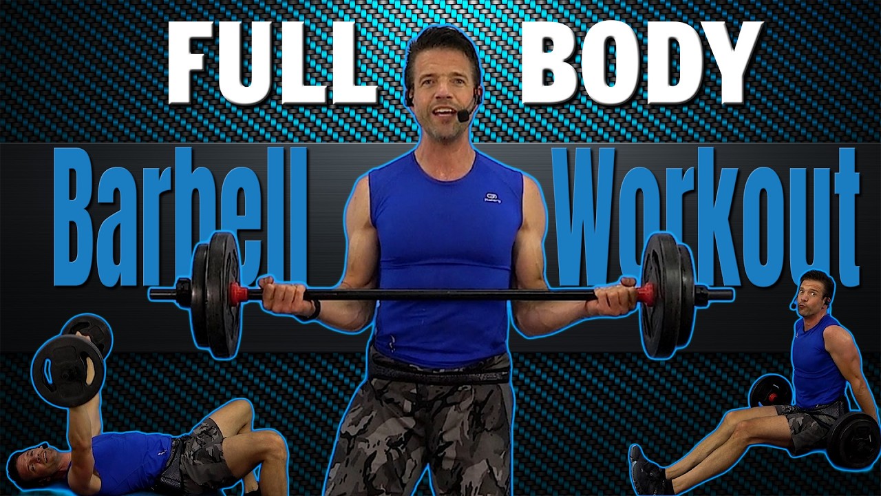 Full Body Pump Workout With Barbell Or Weights | Let's Move Strength #62