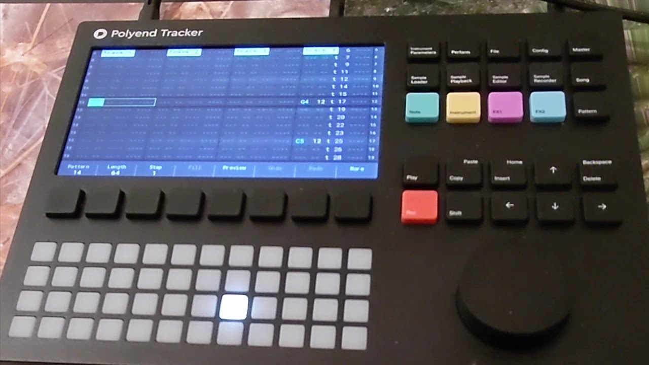 First Jam - Polyend Tracker Electro Glitch