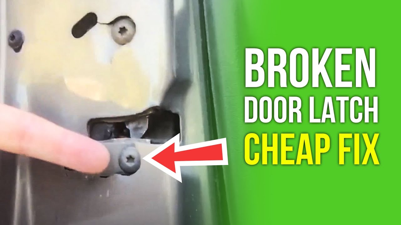 How To Fix A Broken Jeep Grand Cherokee Door Latch - Day 219
