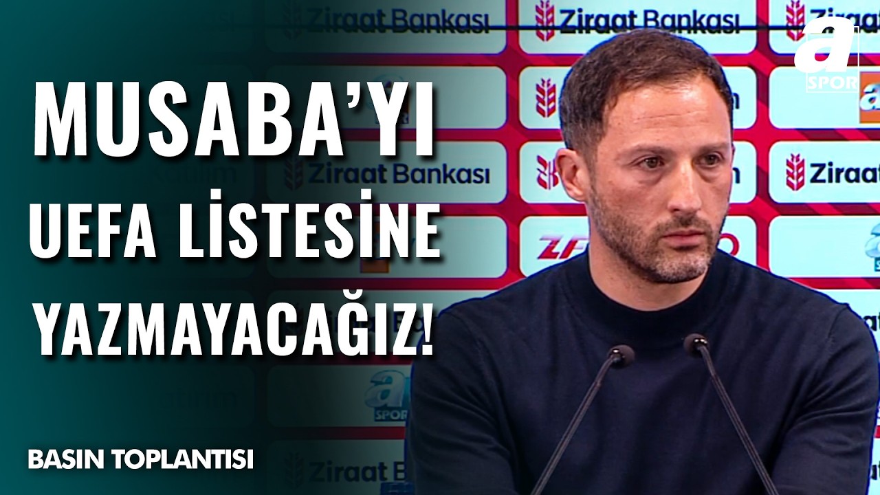 Fenerbahçe 3-1 Erzurumspor | Domenico Tedesco Maç Sonu Basın Toplantısı