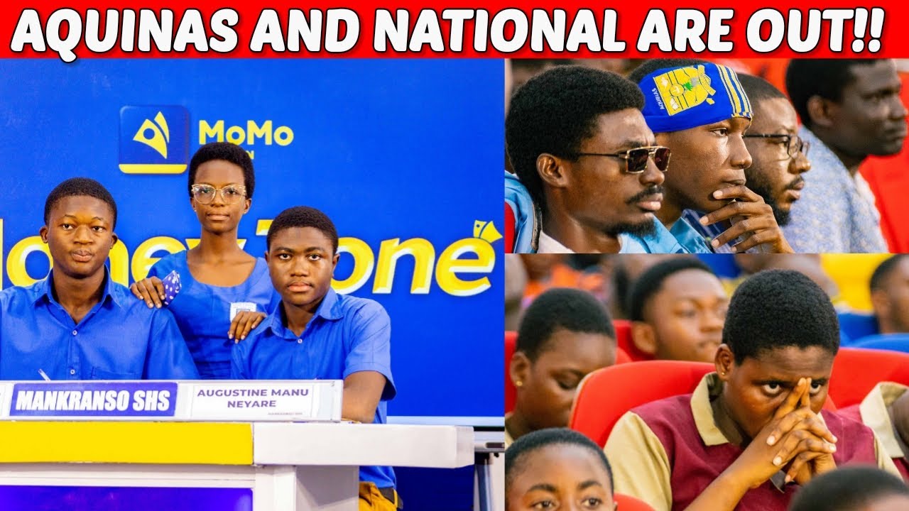💔 Herh! Mankranso SHS Sent Aquinas & Ghana National Packing in a Ruthless Riddles Round 😭🔥 #NSMQ2025