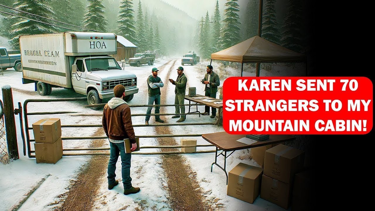 HOA Claims They Reserved My Mountain Cabin for 70 Guests—Demanded My Gate Key at 4 17 AM!