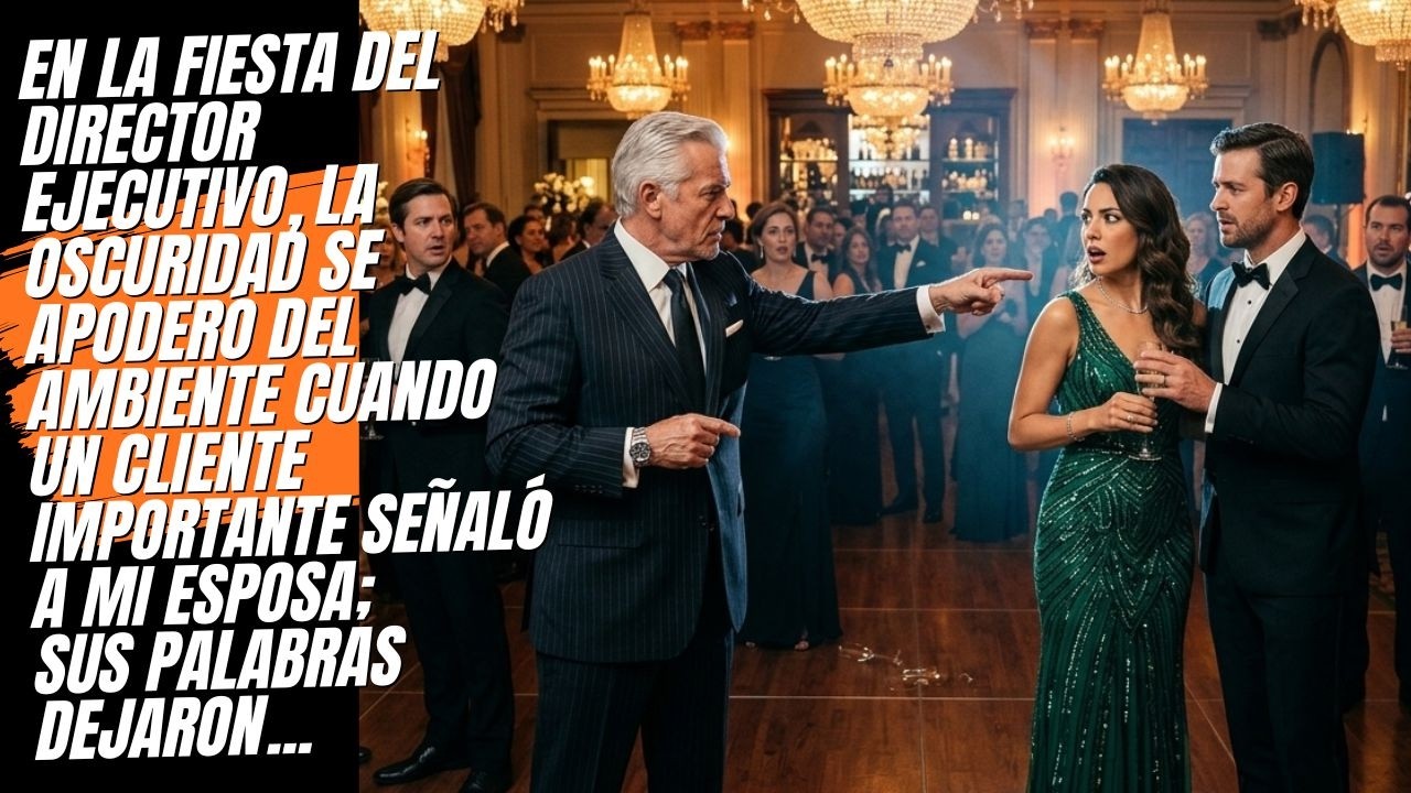 En la gala corporativa, un cliente influyente expuso a mi esposa, y todo cambió en cuestión de...