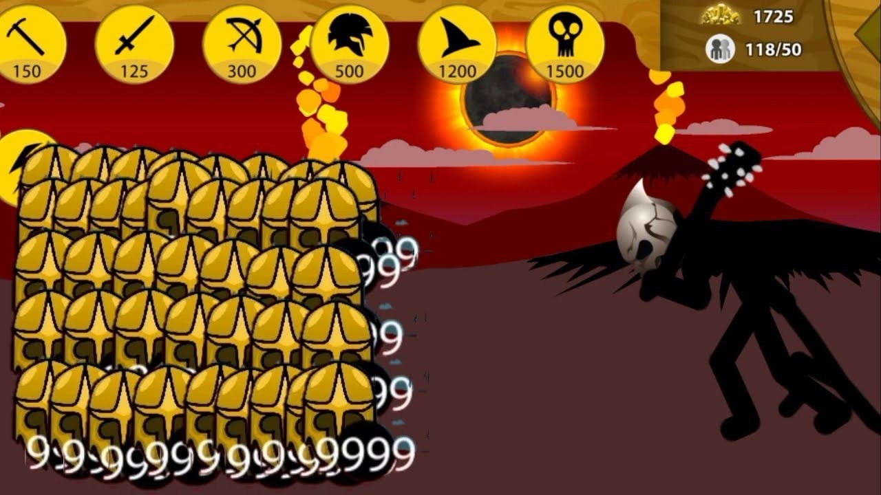 MOD 9999 WARRIORS VS GIFFON LV9999 - Stick War Legacy Mod Vip