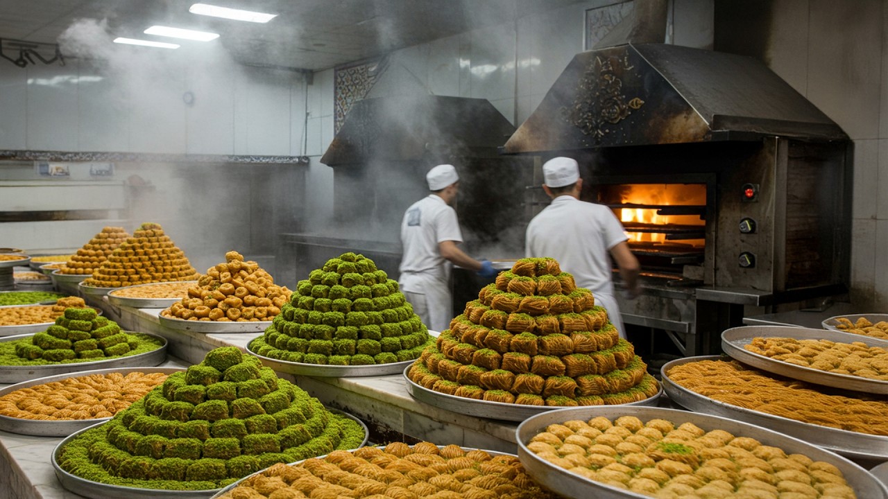 Amazing Turkish Baklava! The Best Flavor of Turkish Cuisine