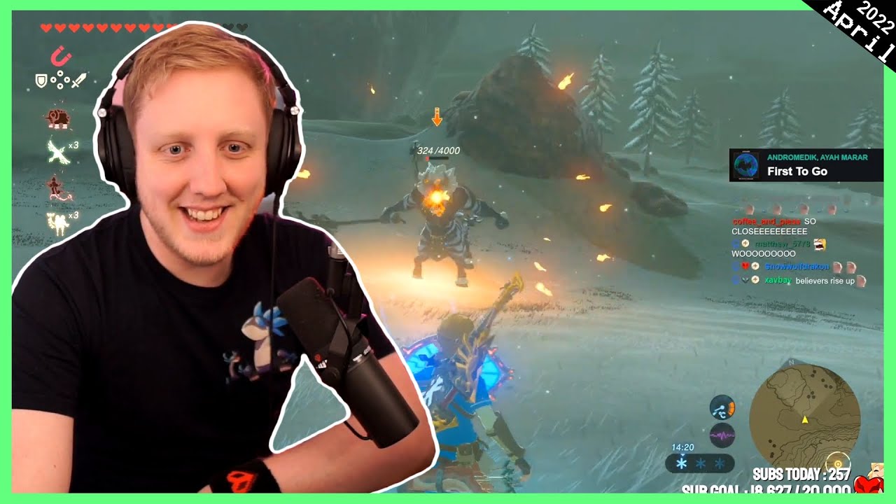 Chill Zelda strum :) (Stream #9 - First Playthrough) - Philza VOD - Streamed on April 6 2022