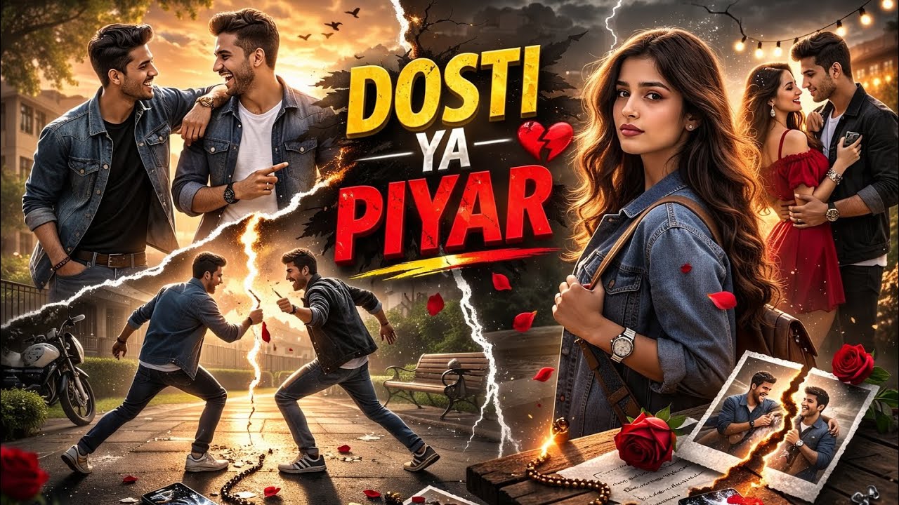 2 Dost, 1 Ladki… Dosti Jeeti Ya Pyaar? 💔 | Emotional Short Story | #shortstory 