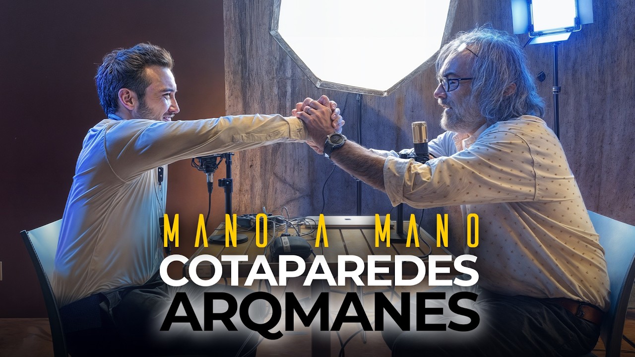 🌟​COTAPAREDES - arqMANES🌟​ encuentro mano a mano, podcast, charla, arquitectos