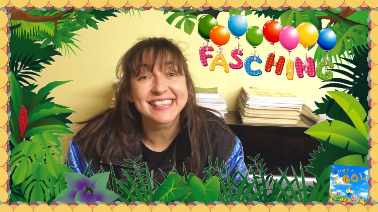 Faschingslied (Sing mit-Video)🎈Kinderfaschingslieder Tanz 🎈 Kindergarten, Kinderfasching, Tierlieder