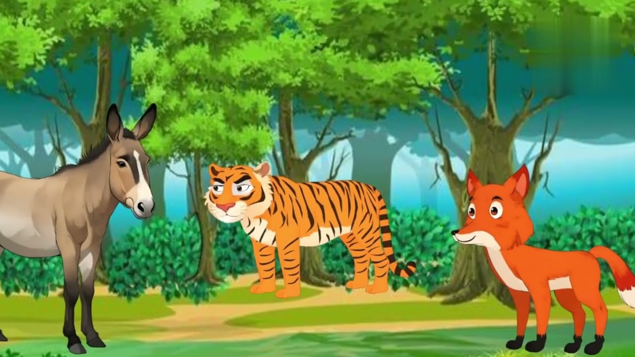 „Die Geschichte vom Tiger und dem Fuchs: Eine wertvolle Lektion über Stärke und Intelligenz.