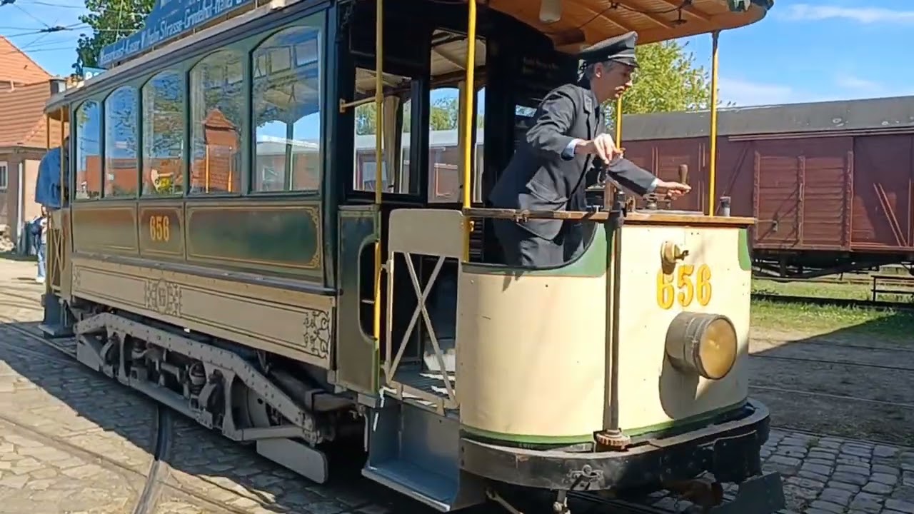 Heute war ich beim Tag der Straßenbahn am Schönberger Strand