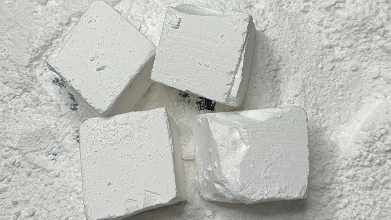 Pulverizing a Crunchy Block of WOD | ASMR GYM CHALK | Oddly Satisfying