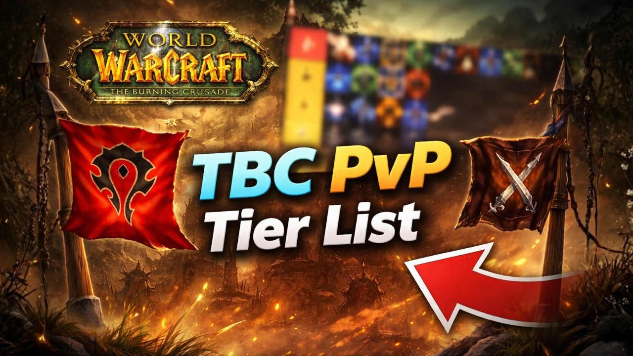 TBC Classic Best PvP DPS Classes & Specs 2026 | The Burning Crusade Tier List