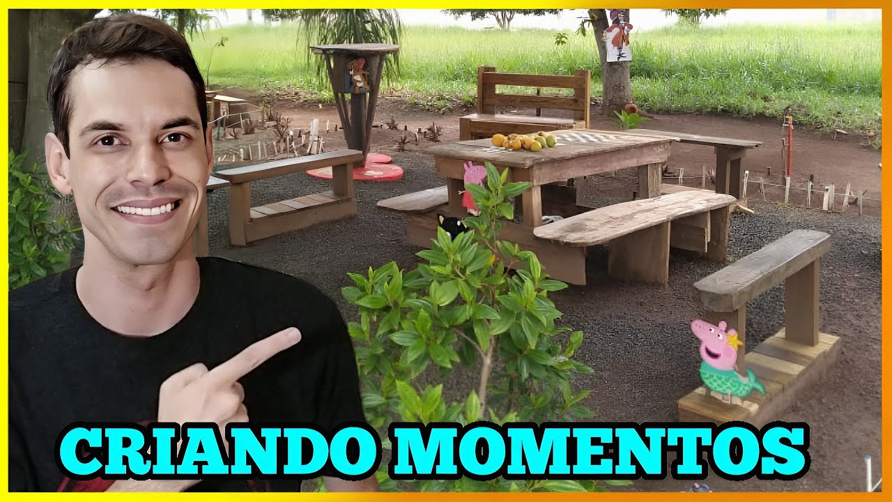 Construimos uma Pracinha! Infância Raíz