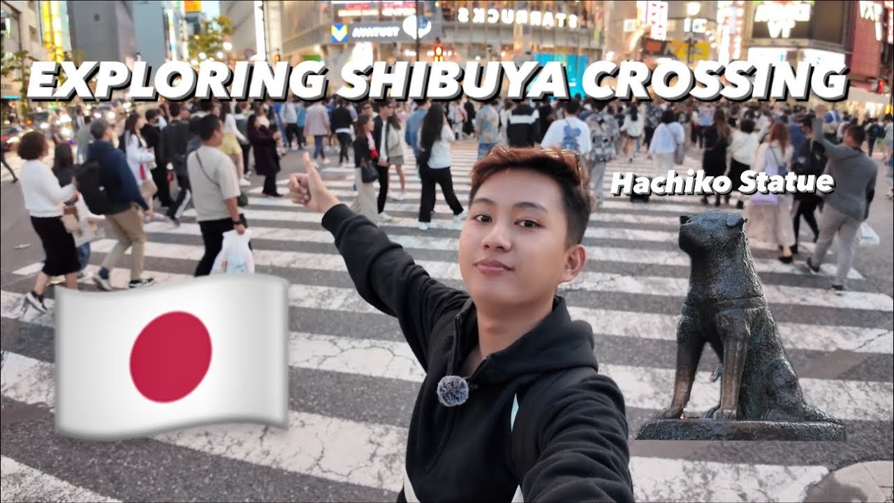 JAPAN VLOG | Shibuya Street Crossing | Hachiko Statue | Rodolf Jamilla
