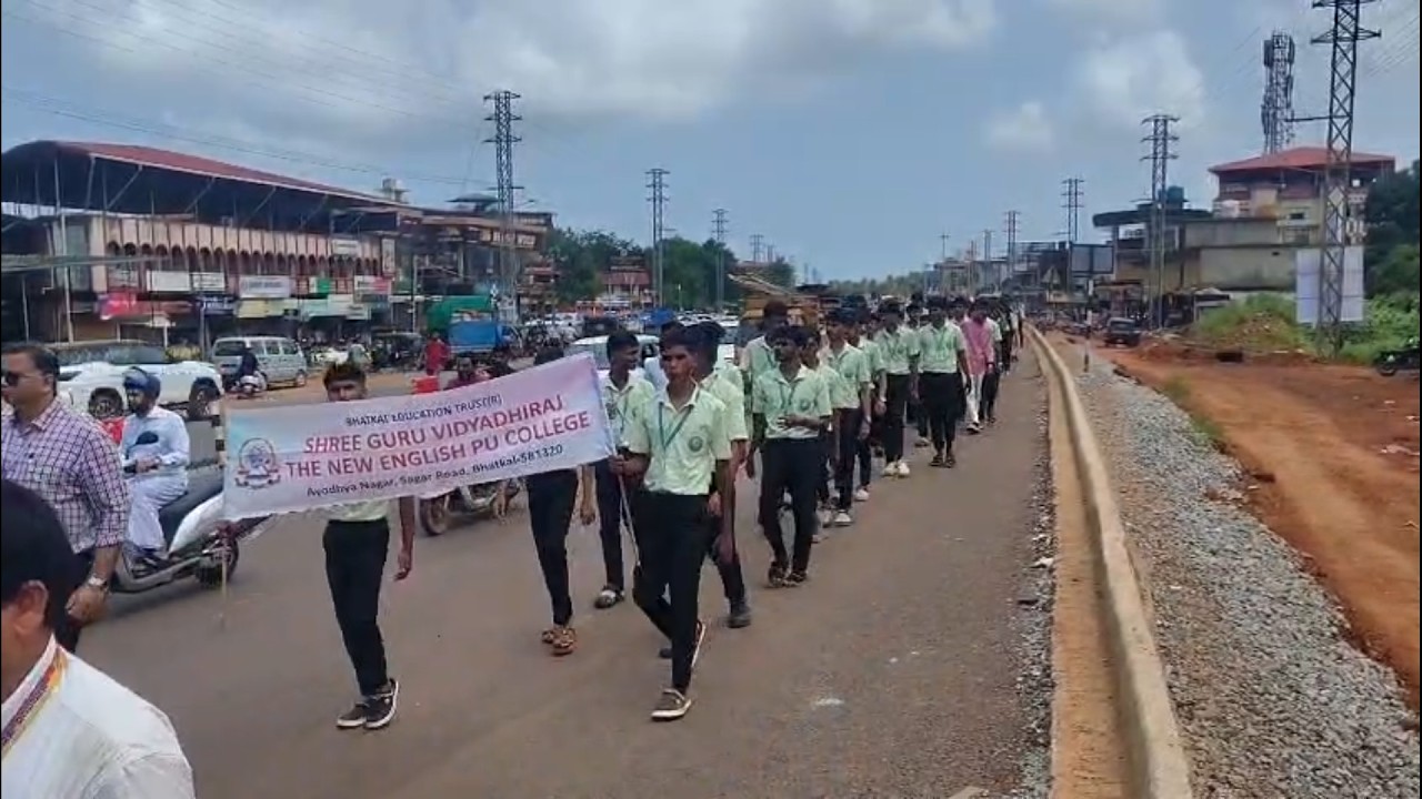 SIR Awareness Rally Conducted  in Bhatkal