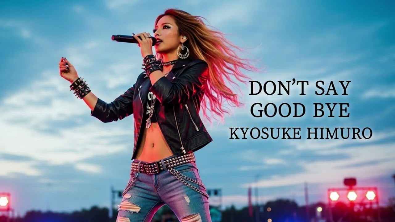 DON’T SAY GOOD BYE - 氷室京介 │ Hard Rock & Metal Ballad Cover │ AI Generated Music Song