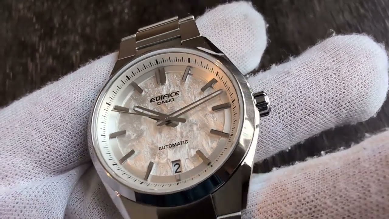 Обзор Casio Edifice White Automatic &ndash; механические Casio?! (EFK-100D-7AER)