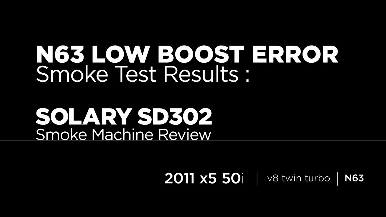 x5 50i 2011 N63 Smoke Test & SOLARY SD302 Review