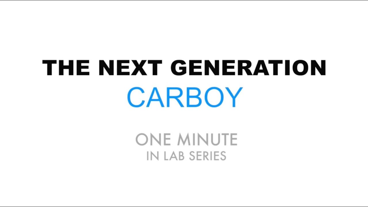 One Minute In Lab Series - EZgrip Carboy