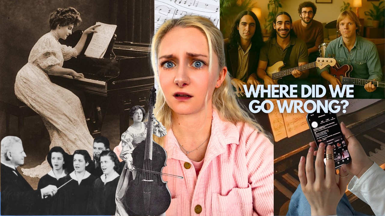 Why Are the Girls Not Learning Music Anymore?