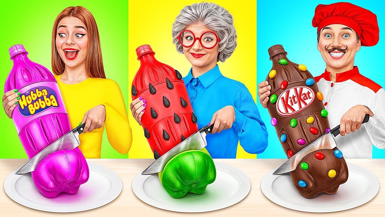 میں بمقابلہ دادی کوکنگ چیلنج | باورچی خانے کی خفیہ جنگ کون جیتتا ہے۔|Multi do Smile urdu