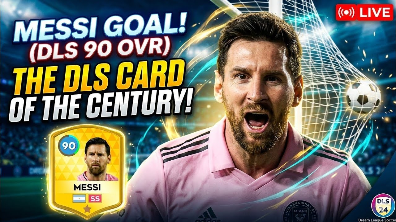  90 OVR MESSI vs NAPOLI! 🐐 Insane Solo Goal in DLS 24!