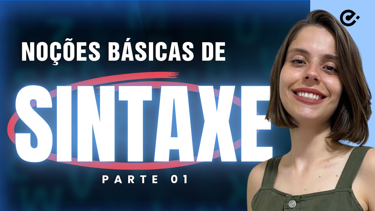 Noções básicas de sintaxe (parte I)
