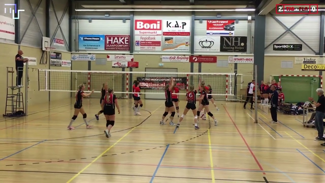 Volleybal Dames 2e Divisie A: BBQ Time Tjoba D1 - Flash Nieuwleusen D1 [12-11-2022]