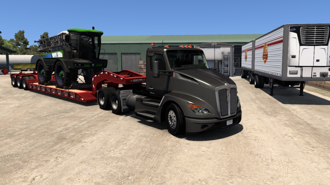 Livraison d'un PULVERISATEUR pour le NEBRASKA. AMERICAN TRUCK SIMULATOR🚚