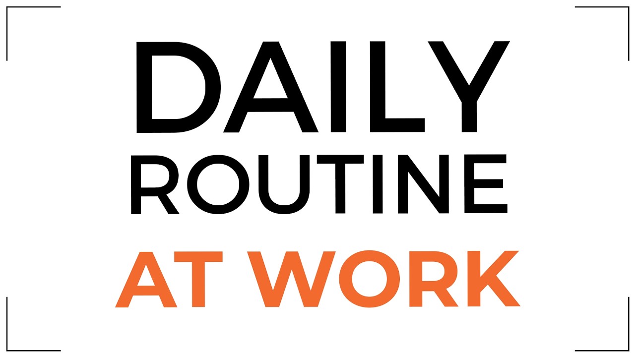 Daily Routine at Work | Easy English Podcast | Level A2