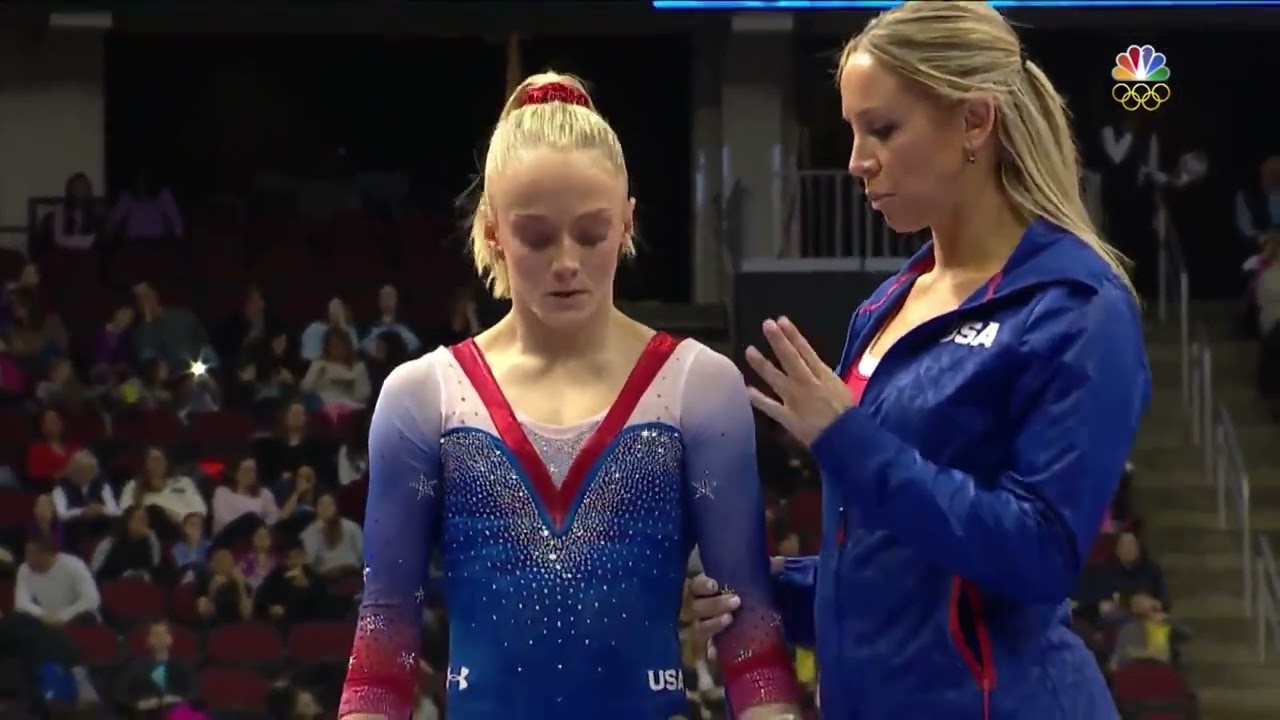 Maggie Haney's lack of coaching with McCusker after a fall