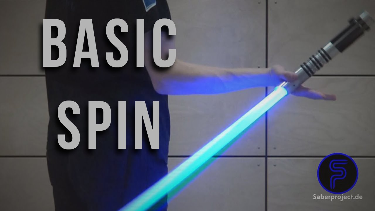 Basic-Spin - Single Lightsaber Trick