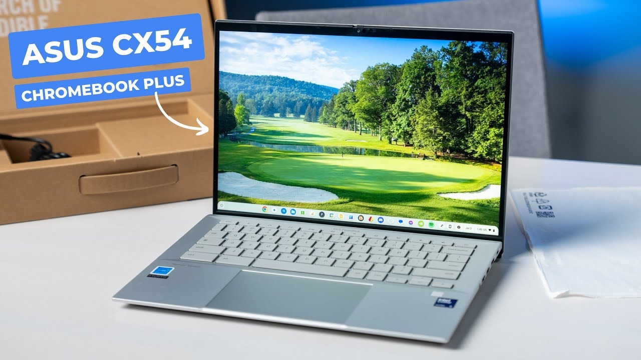 ASUS Expertbook CX54 Chromebook Plus: Unboxing