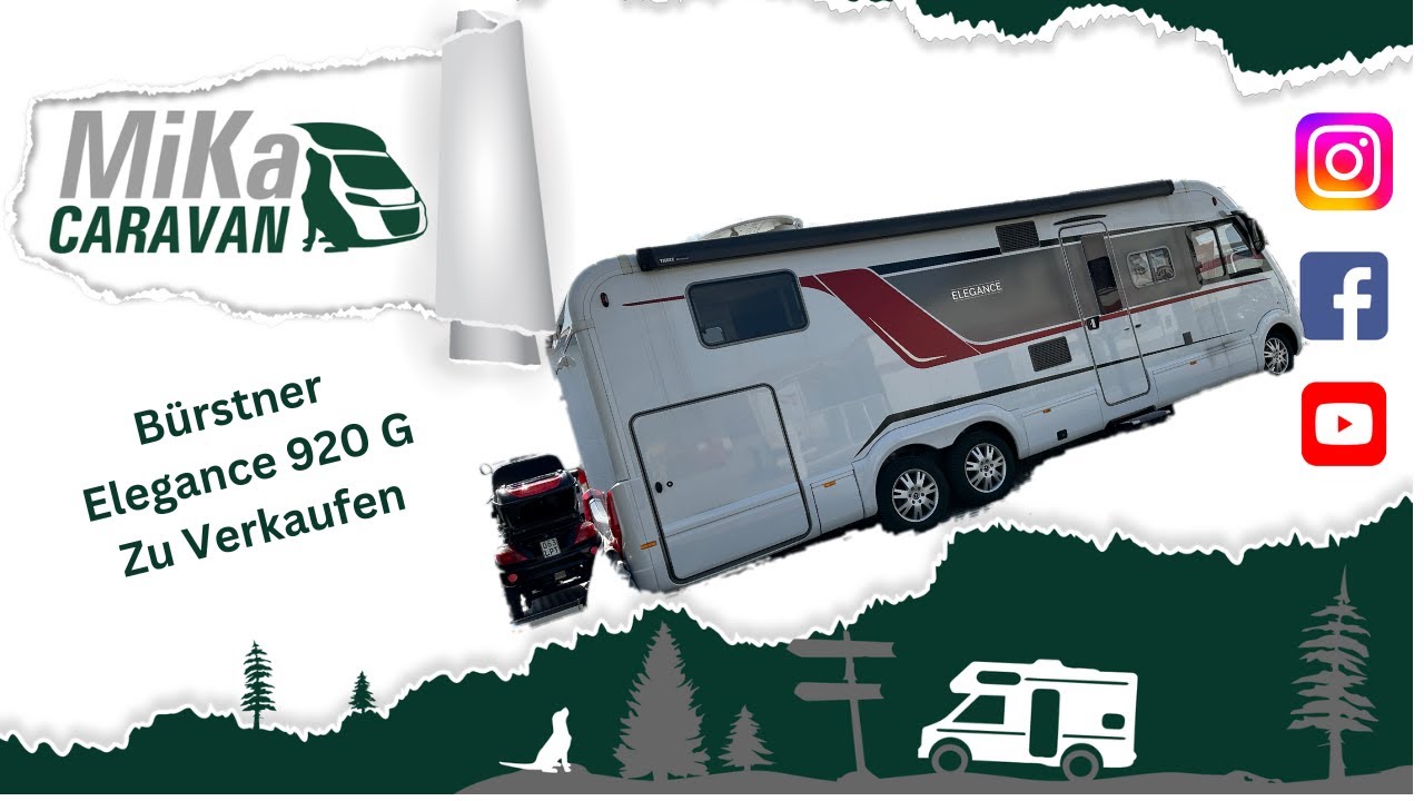 Das Coolste Fahrzeug mit der besten Ausstattung von WCS. Ein Bürstner Eleganze 920 G zu Verkaufen.
