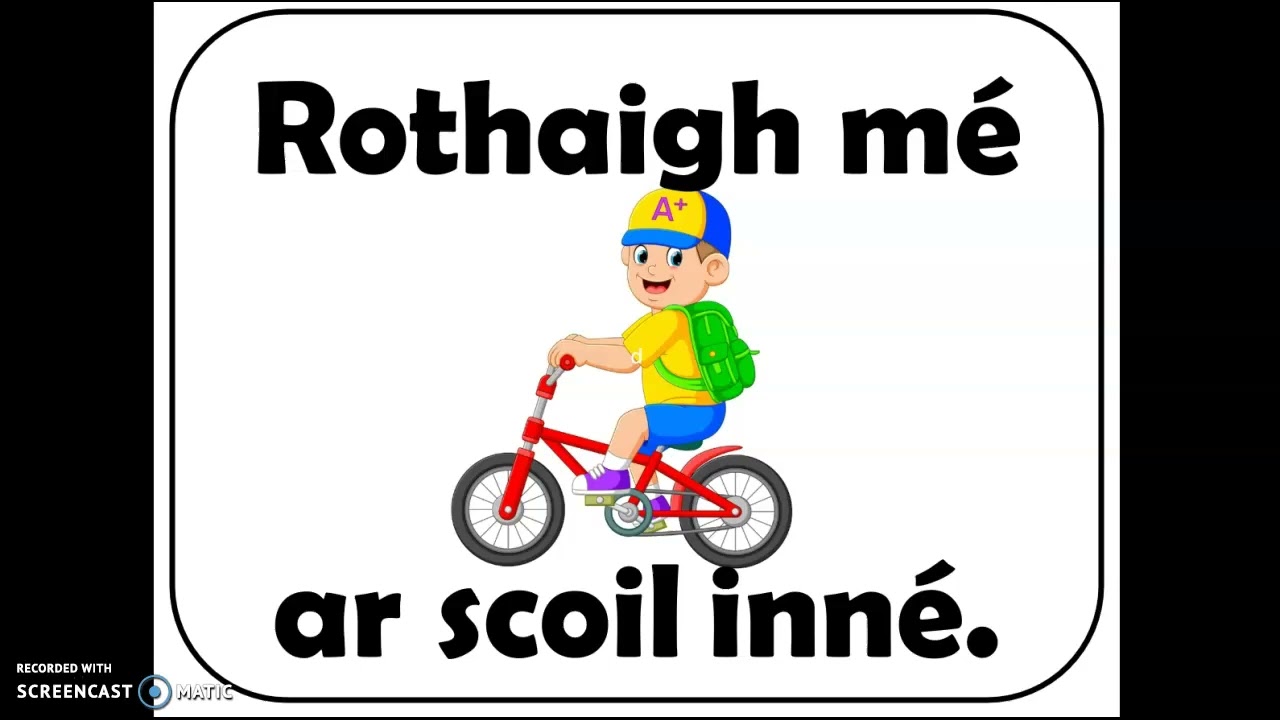 An Aimsir Chaite The Past Tense