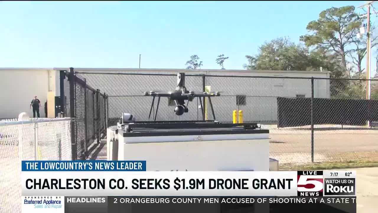 VIDEO: Charleston County seeks $1.9M grant to add drones to emergency management