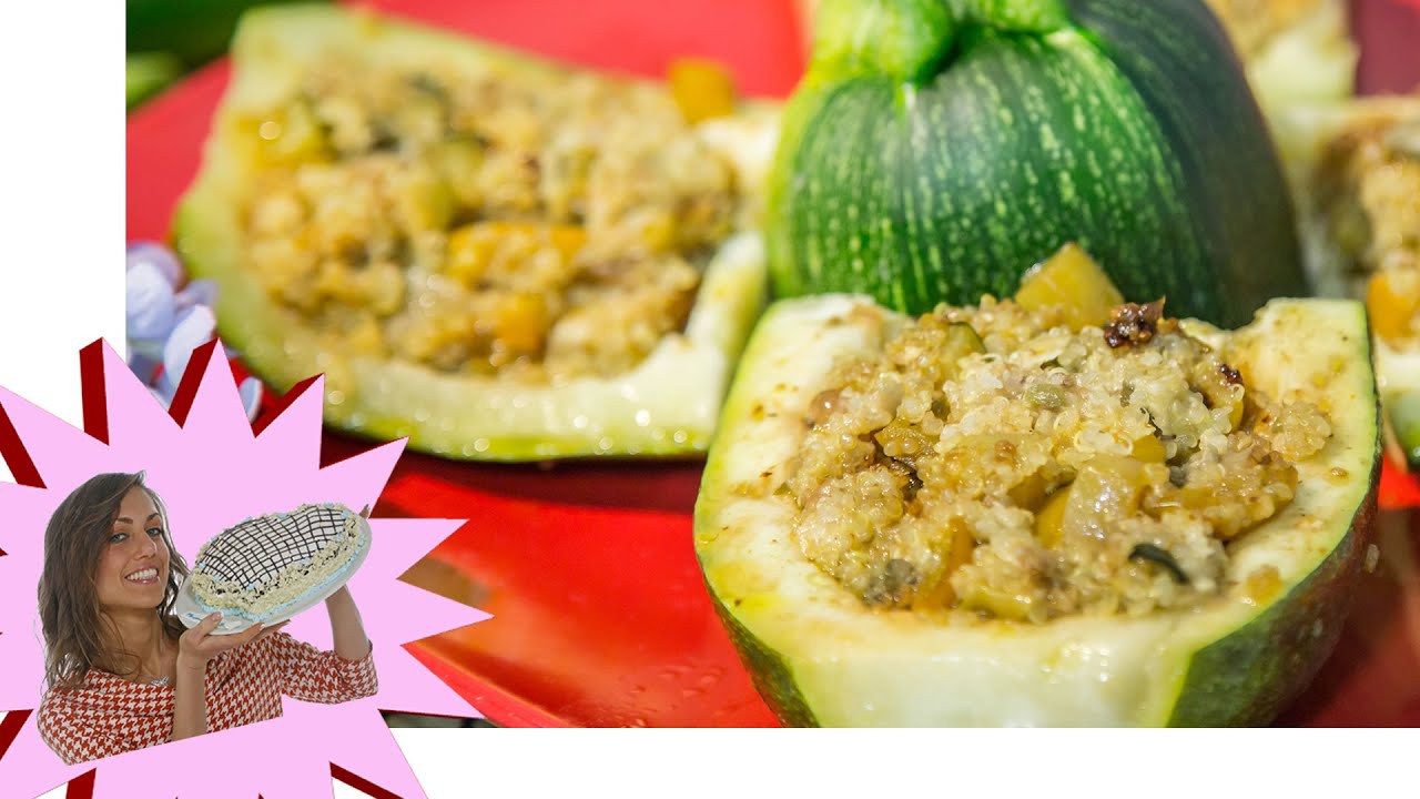 Zucchine Ripiene di Quinoa
