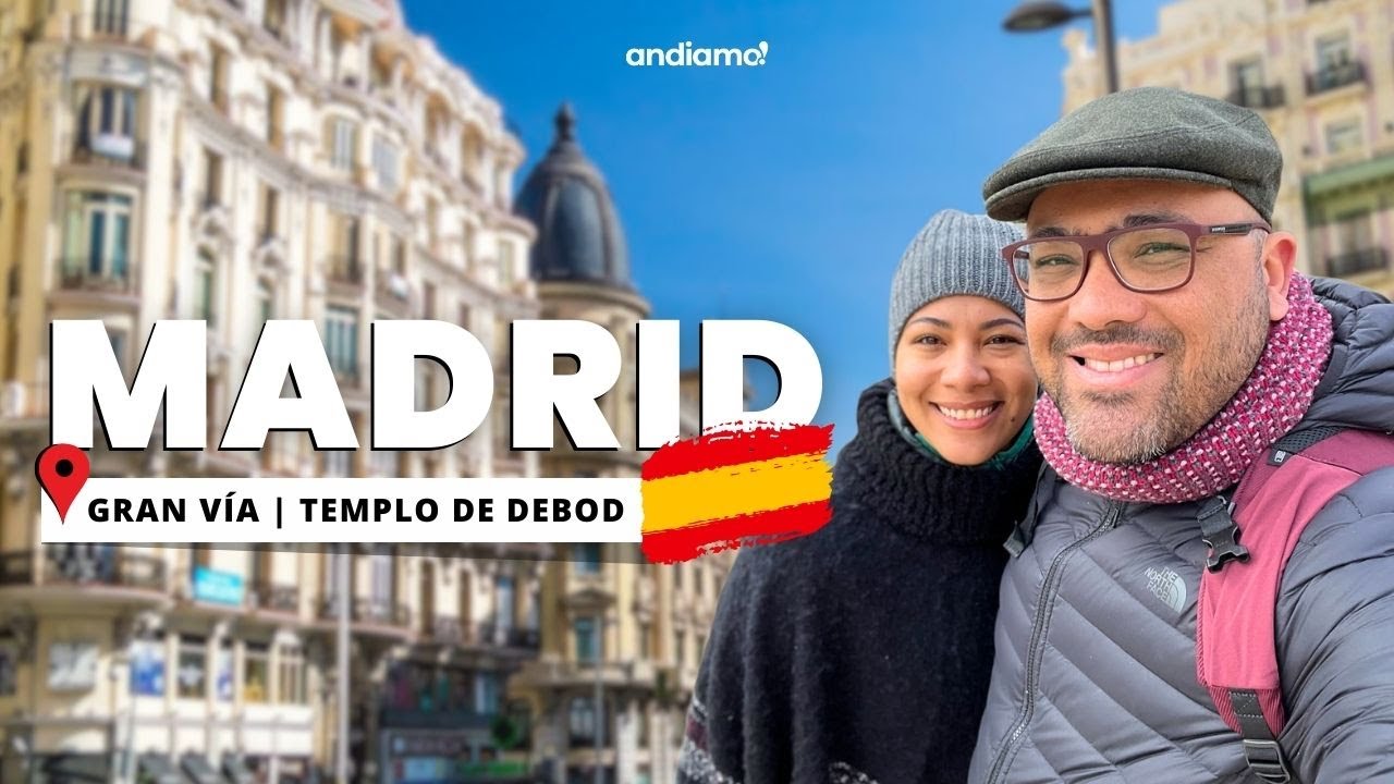 Um cl&aacute;ssico em MADRID: Gran V&iacute;a |  Andiamo #ESPANHA!