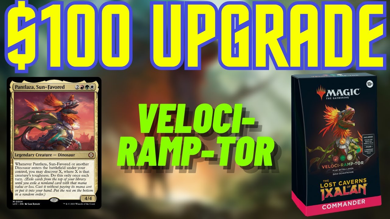 Veloci-Ramp-Tor Upgrade - Improving the Precon Commander Deck with $100