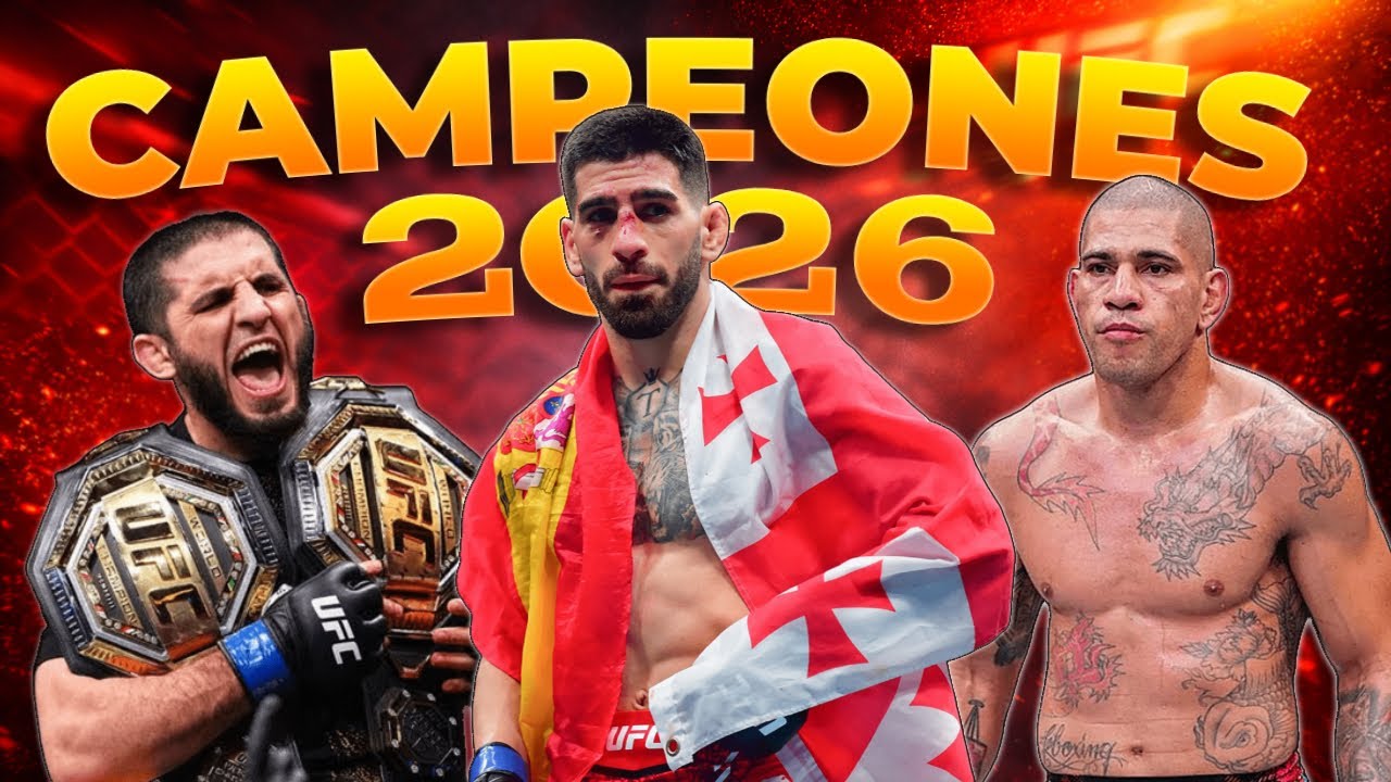 Estos serán los CAMPEONES de la UFC en 2026 🔥