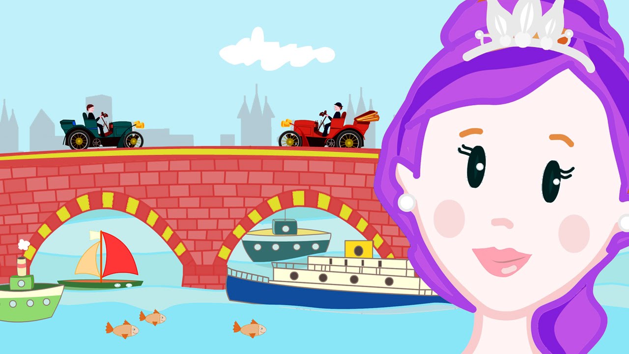 LONDON BRIDGE IS FALLING DOWN Nursery Rhyme with Lyrics