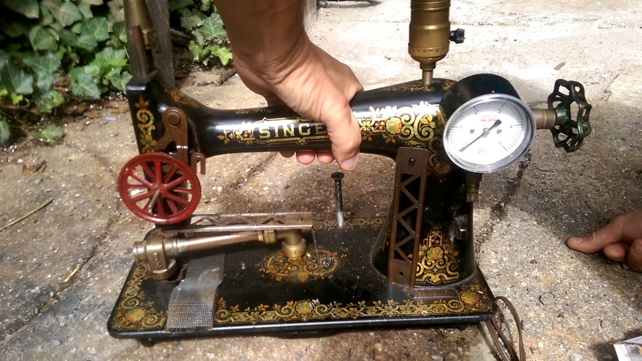 Steampunk lamp assembly