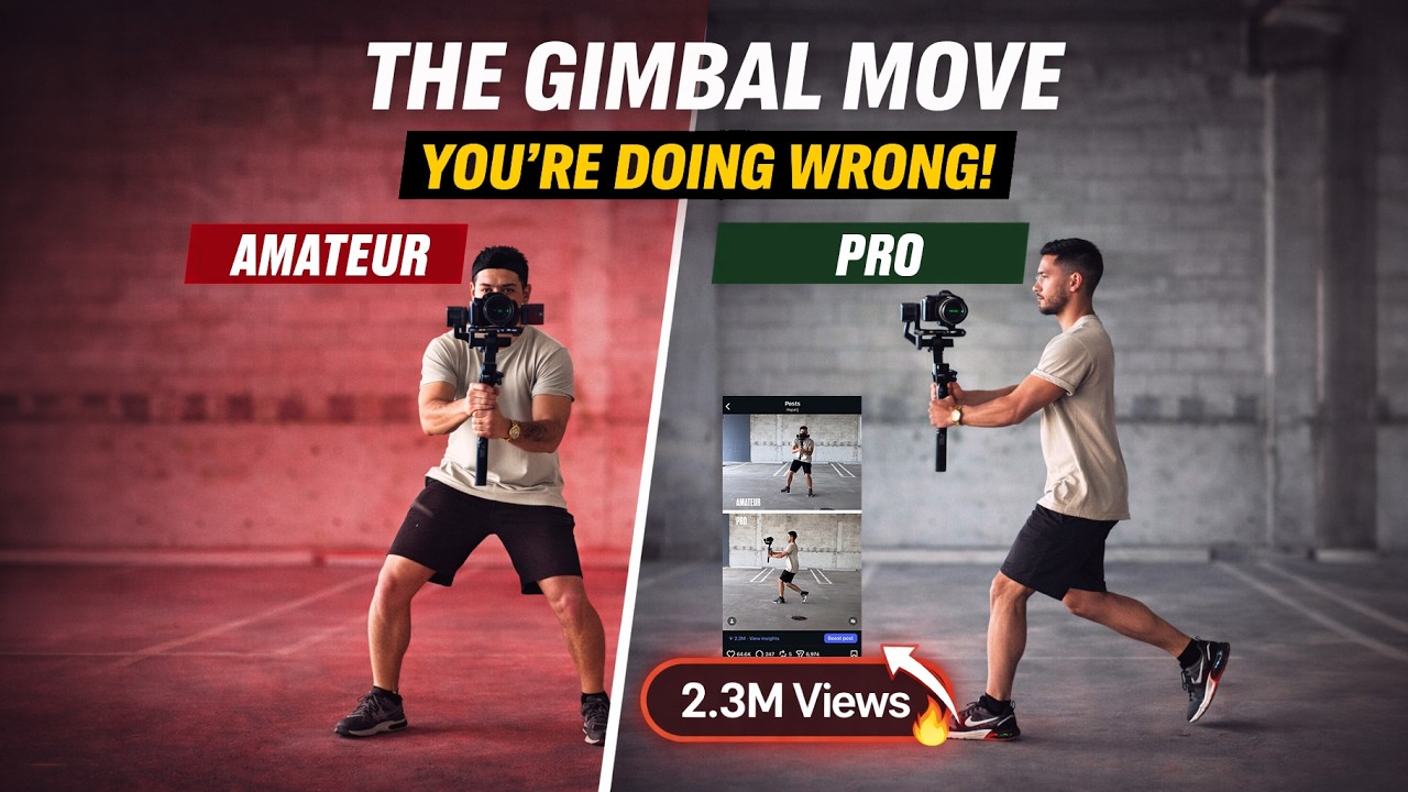 This pro gimbal technique makes all the difference