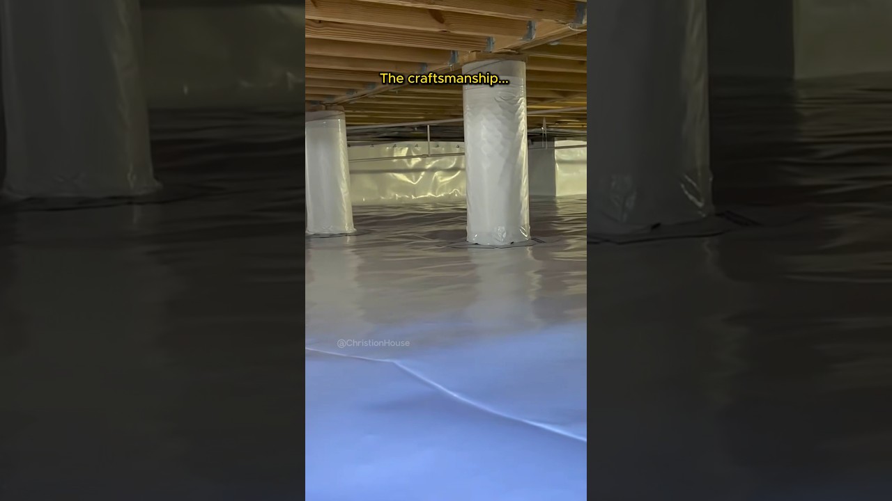 Crawlspace Encapsulation is a game changer&hellip;🤩