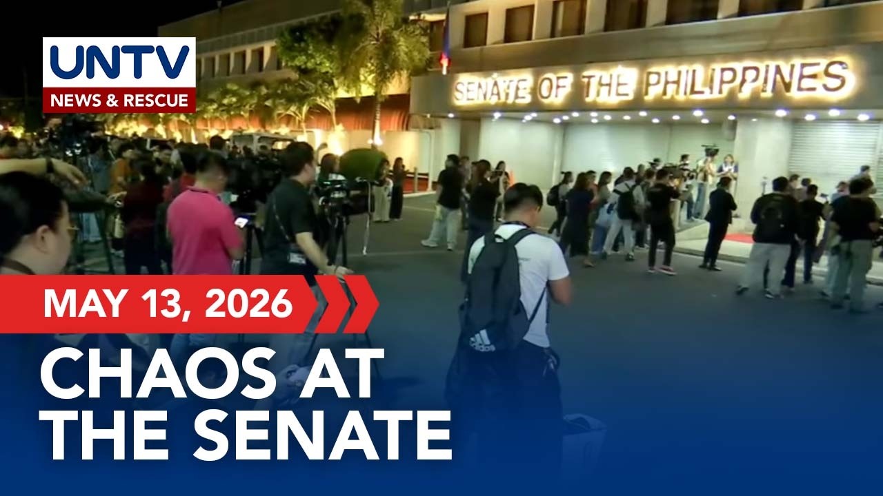 LIVE: Situation at the Senate of the Philippines | May 13, 2026