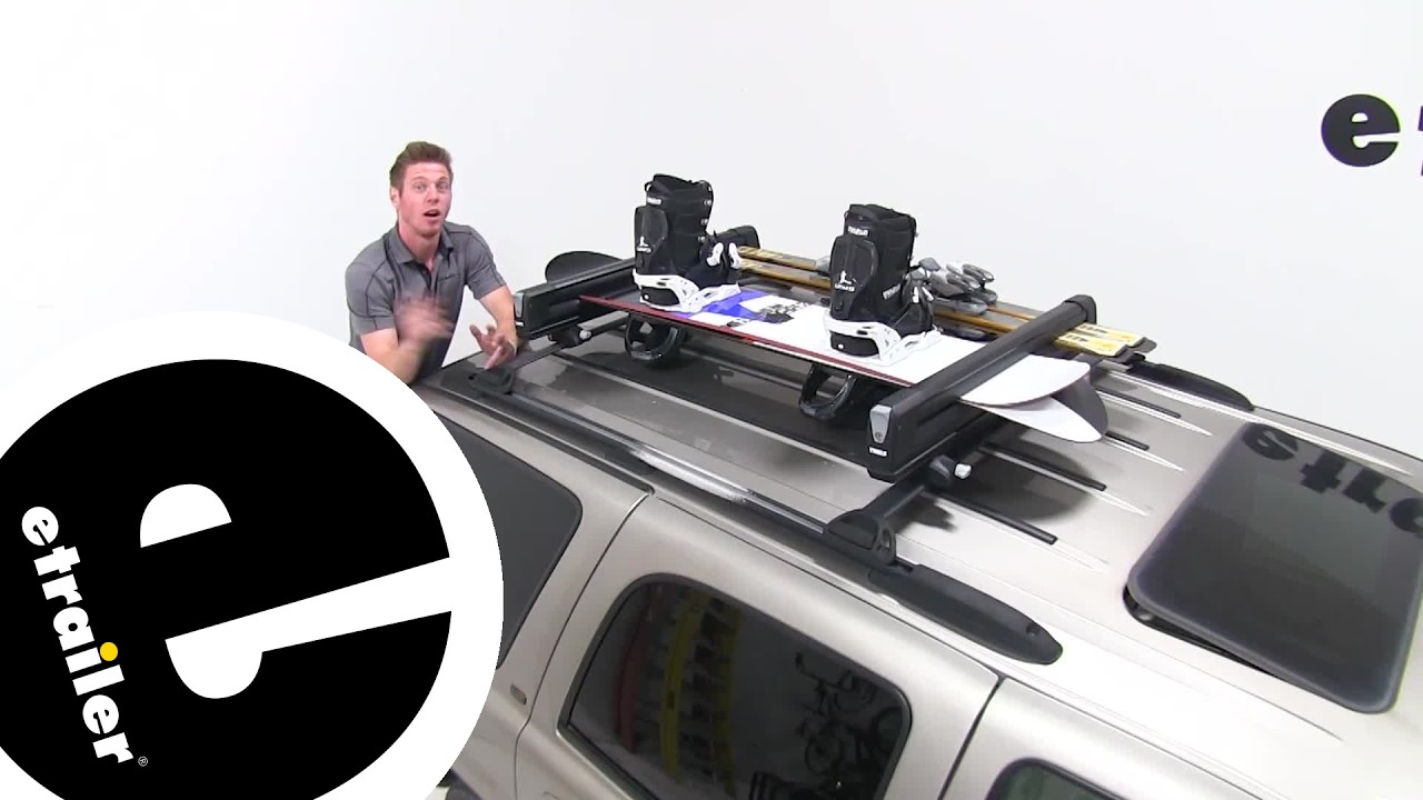etrailer | Feature Review Thule SnowPack Extender Ski and Snowboard Carrier